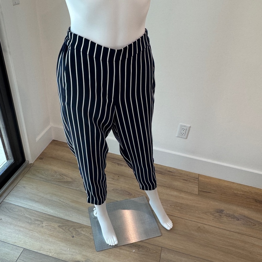 Striped Navy women’s Pants